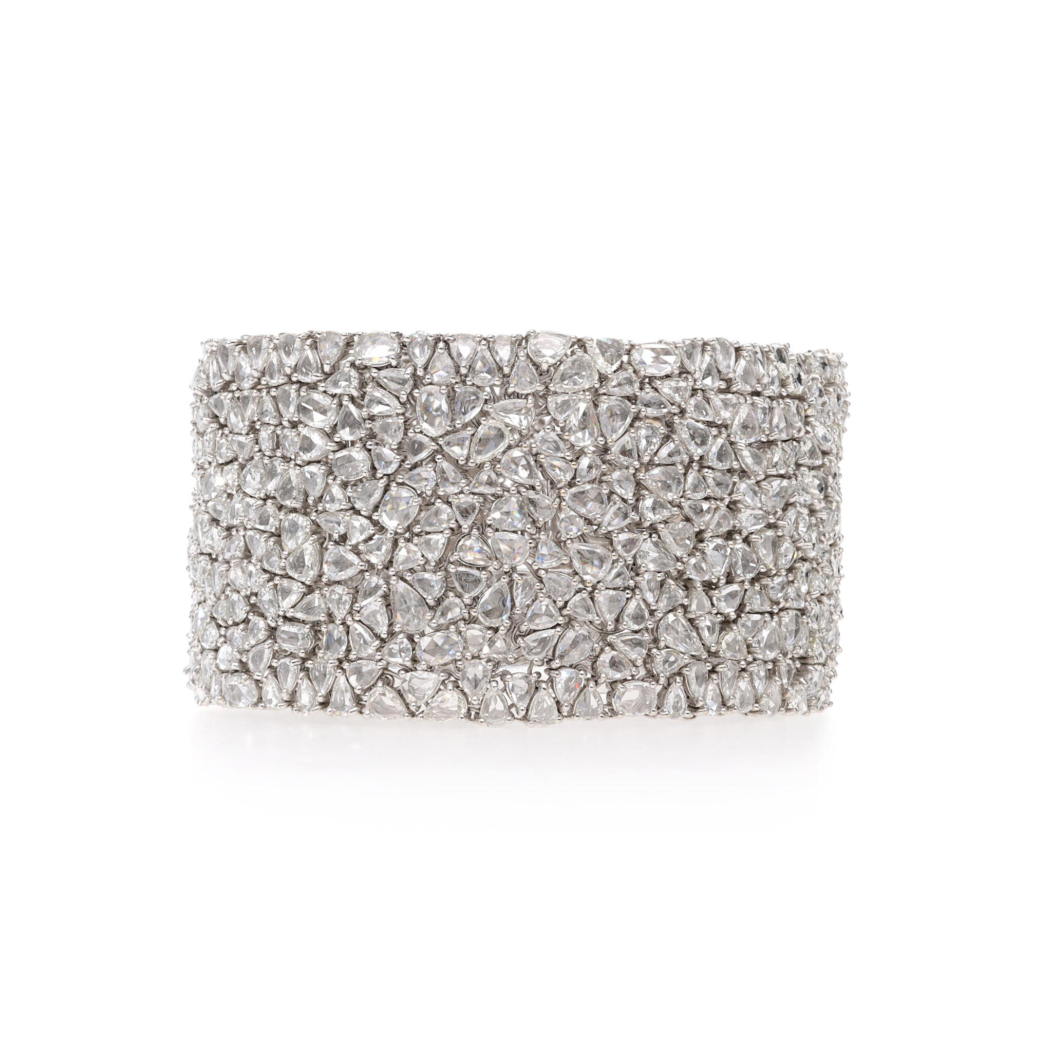 White Gold and Diamond Bracelet — view 1