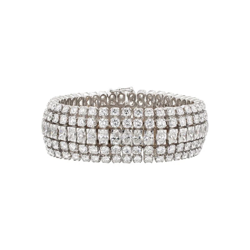 White Gold and Diamond Bracelet