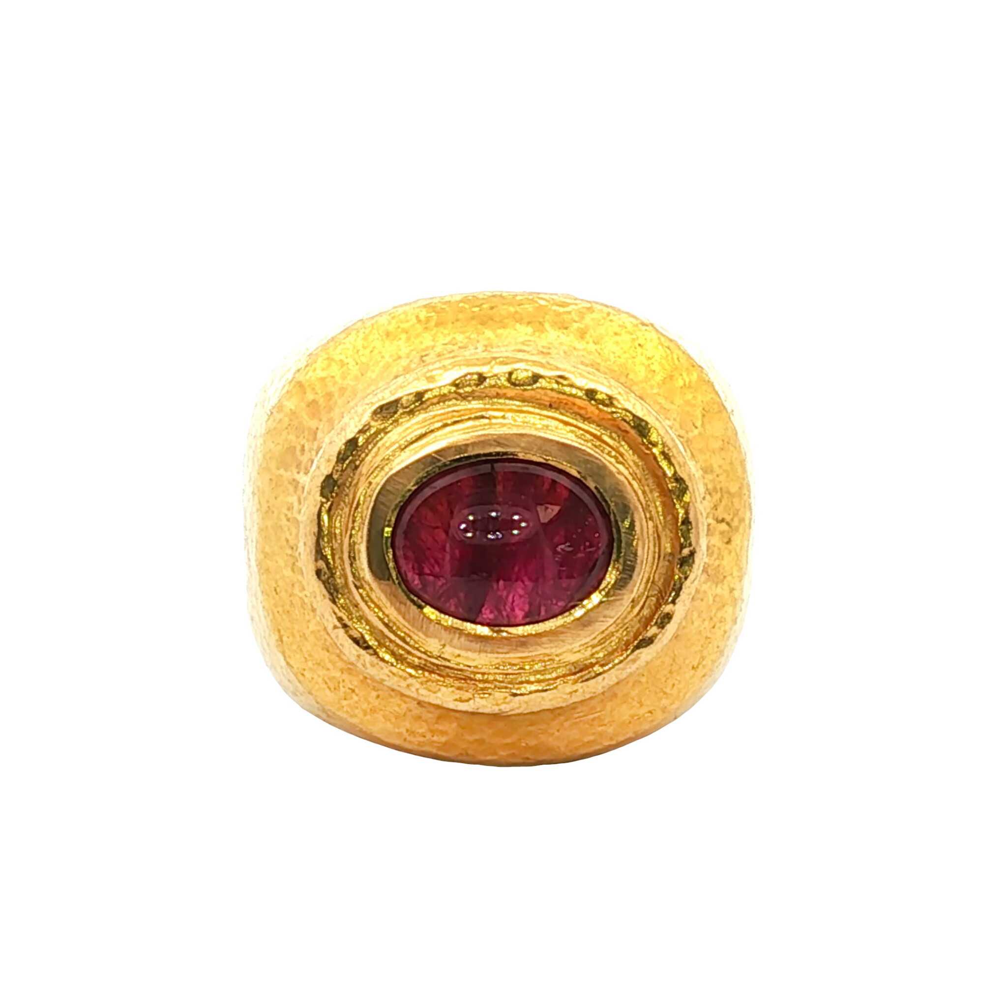 Gold and Ruby Ring — view 1